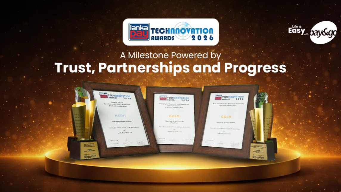 Pay&Go celebrates three major wins at the LankaPay Technnovation Awards 2026