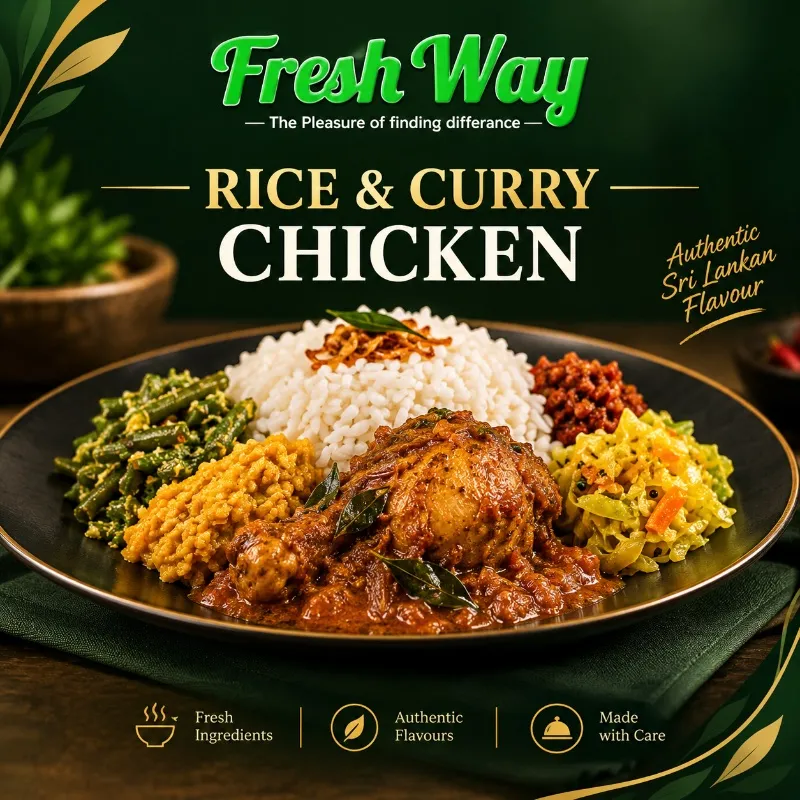 Rice N Curry Breakfast - Chicken